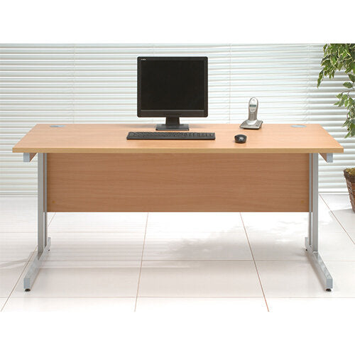 Cantilever Rectangular Office Desk 1200mm