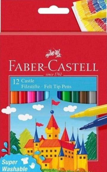 Faber Castell 12 Felt Tip Pens