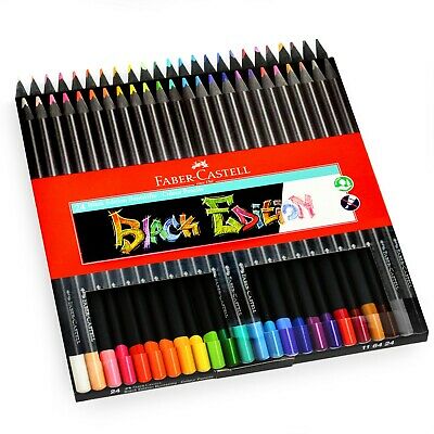 Faber-Castell Black Edition 24 Colour Pencils