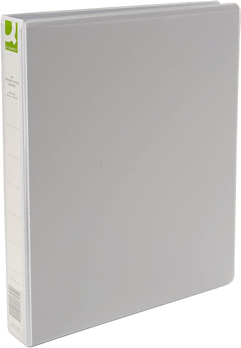 Q Connect 25mm 4 Ring Presentation Binder