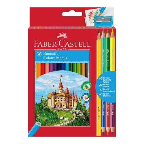 Faber Castell 36 Colouring Pencils