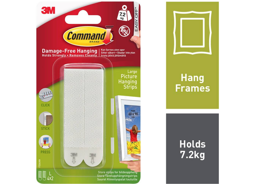 Command Strips 3M17206