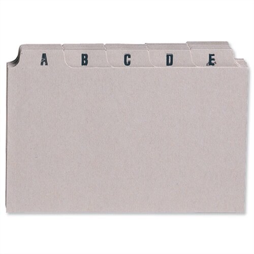 5 Star Index Cards 5x3 in