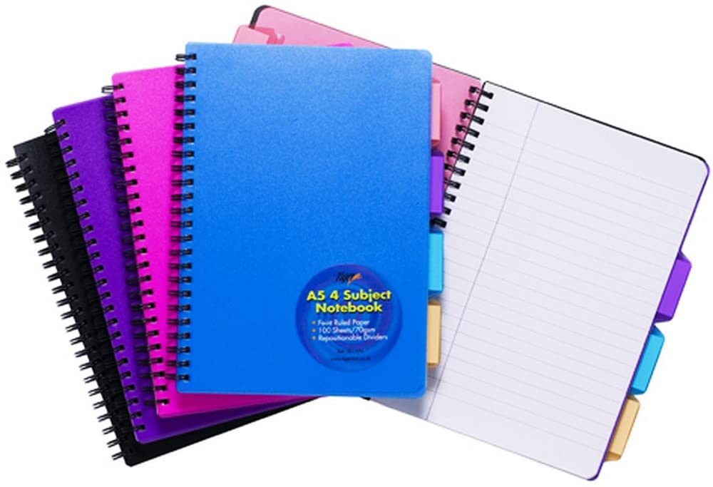 Tiger A5 Subject Notebook