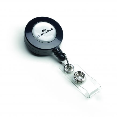 Durable Badge Reel with Snap Button