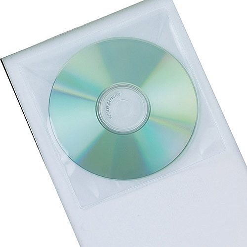 Q Connect Plastic CD Envelopes