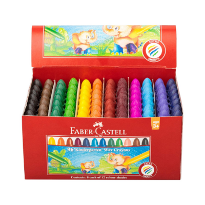 Faber Castell Chublets Wax Crayons
