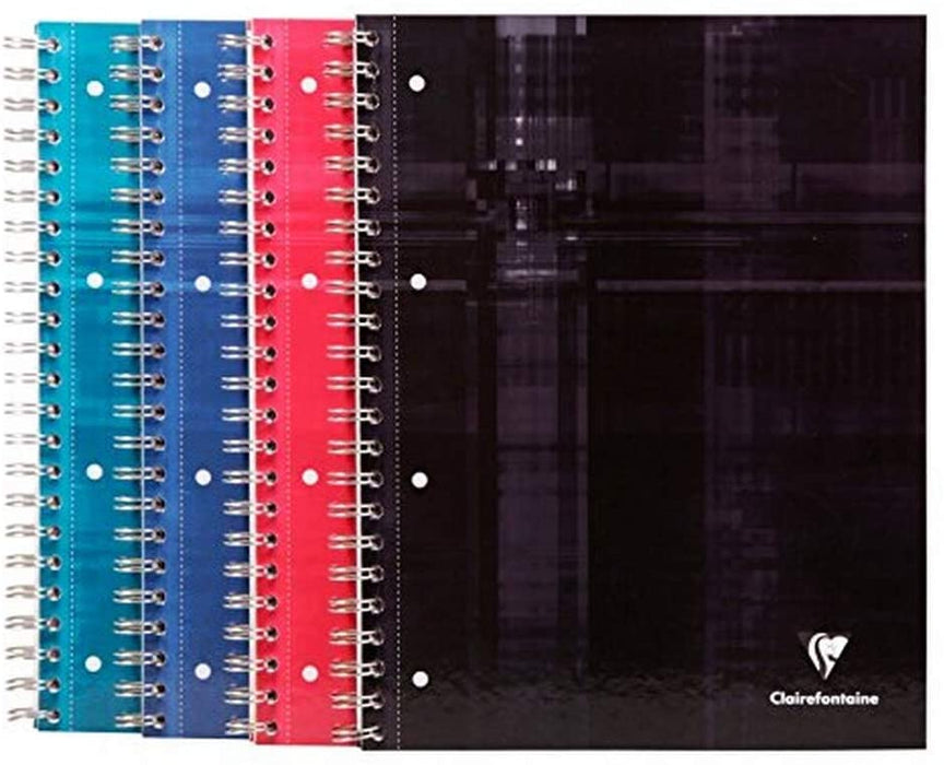 Clairefontaine A4 Hard Cover Wirebound Notebook