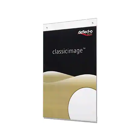 Deflecto A4 Portrait Wall Mount Sign Holder