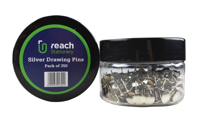 Essential Silver Drawing Pins
