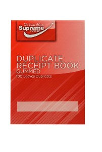 Supreme Duplicate Receipt Book
