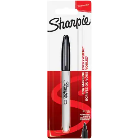Sharpie Permanent Marker Fine Black