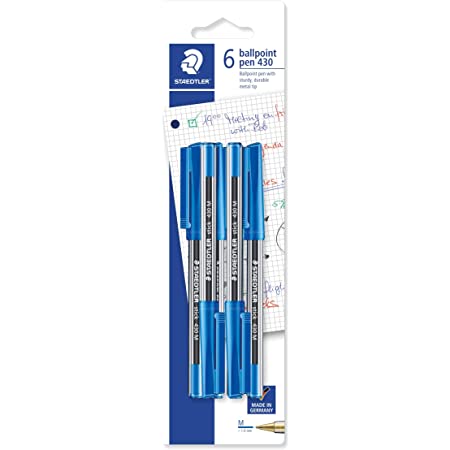 Staedtler Blue Ballpoint Pens