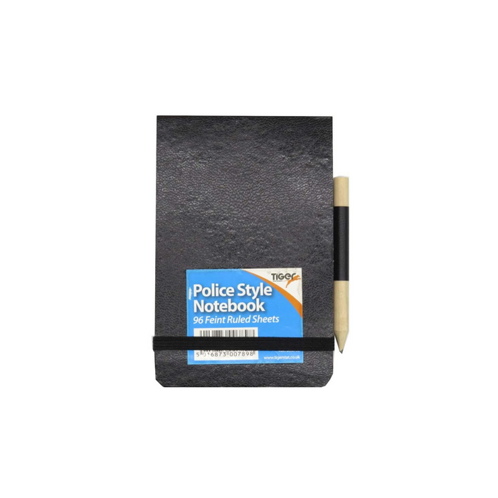 Tiger Police Style Notebook