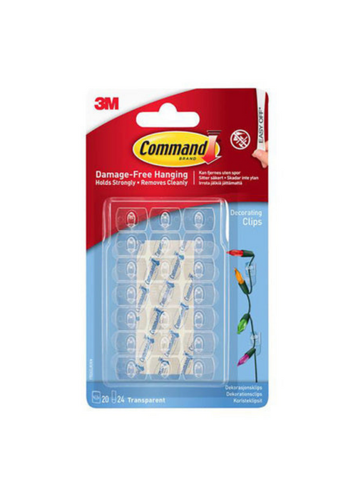 Command Hooks 3M17026 Clear