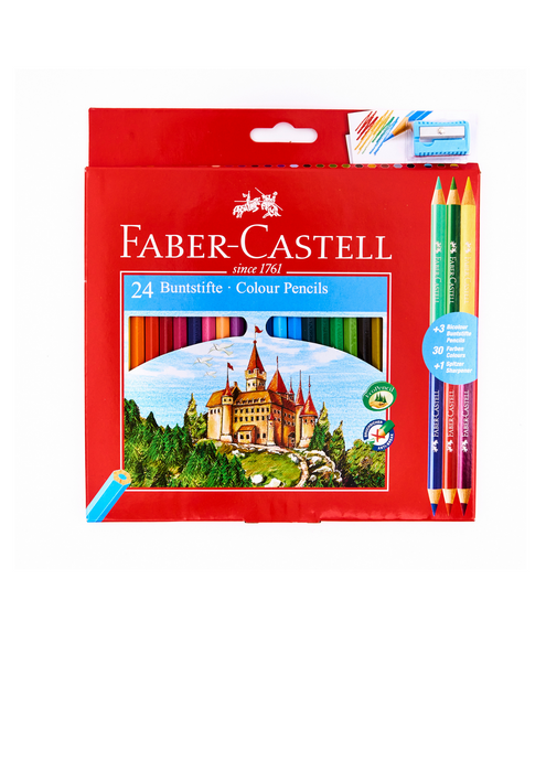 Faber Castell 24 Colouring Pencils