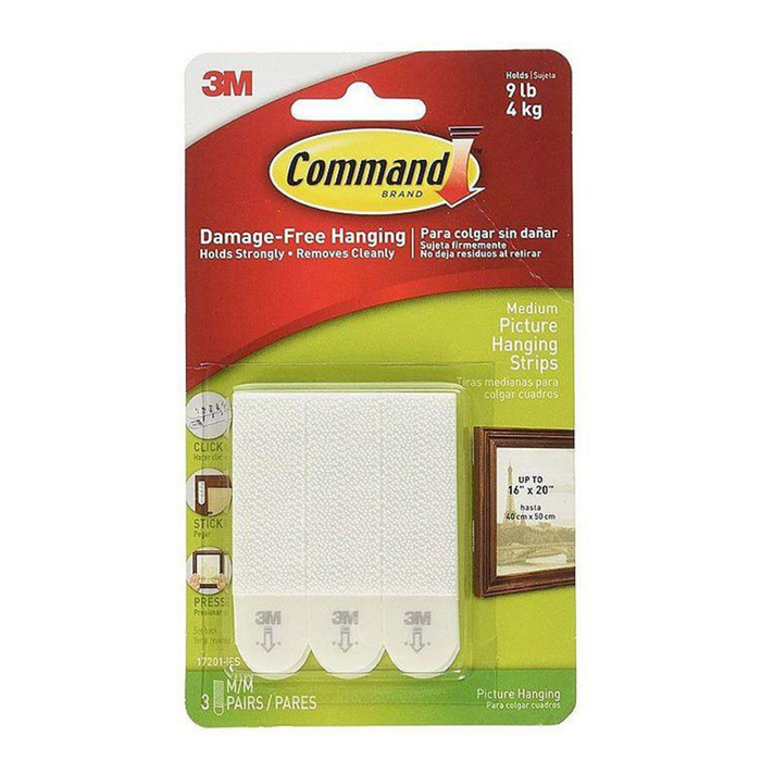 Command Strips 3M17201