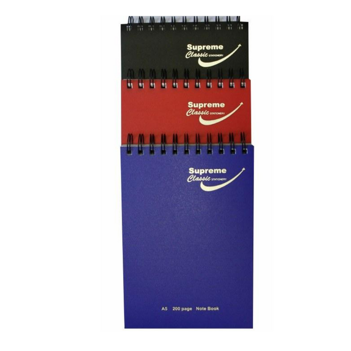 Supreme A5 Top Spiral Notebook