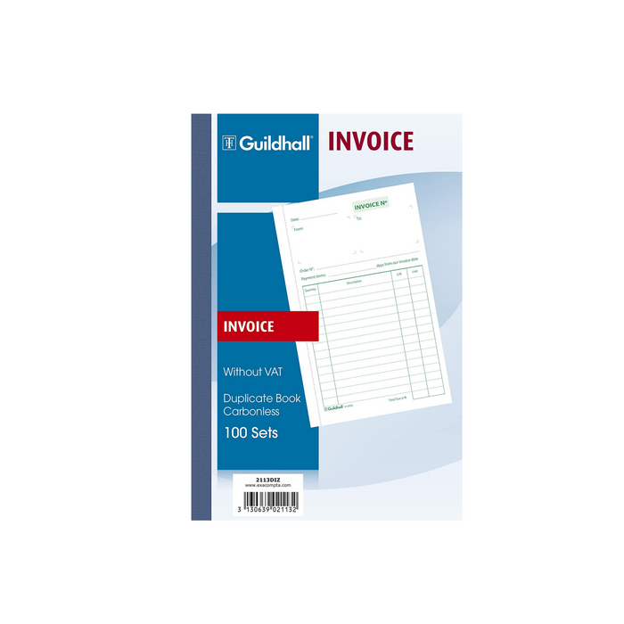 Guildhall Invoice Duplicate Book