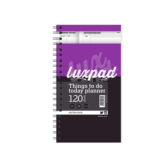 Silvine To Do List Notebook Planner Wirebound