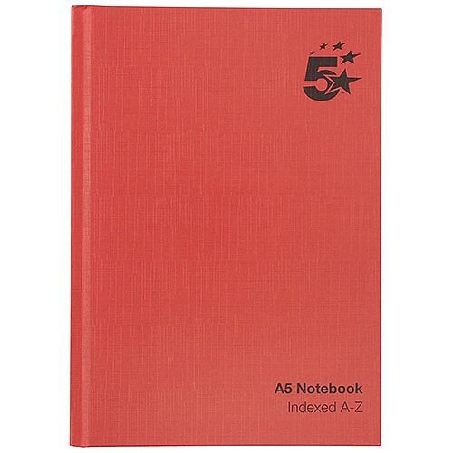 5 Star A5 Address Book