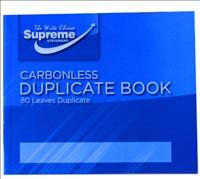 Supreme Carbonless Duplicate Book