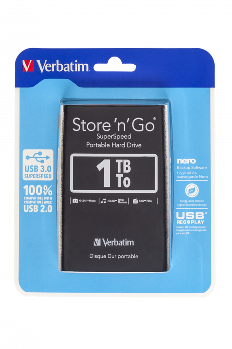 Verbatim 1 TB Hard Drive