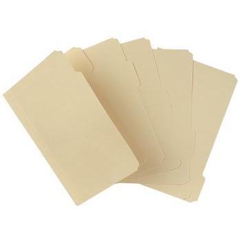 5th Cut Tabbed Folders