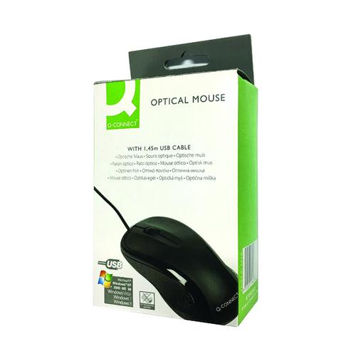 Q Connect Optical Mouse Wired