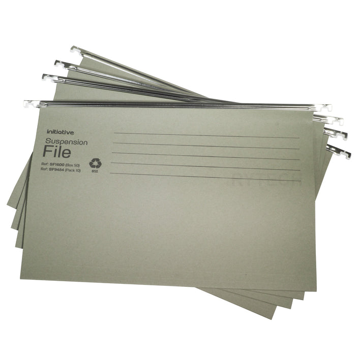 Initiative Foolscap Suspension Files pk 50
