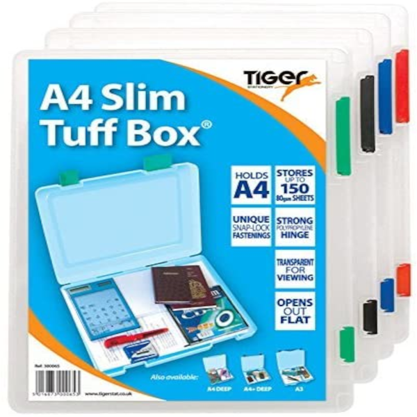 Tiger A4 Slim Tuff Box