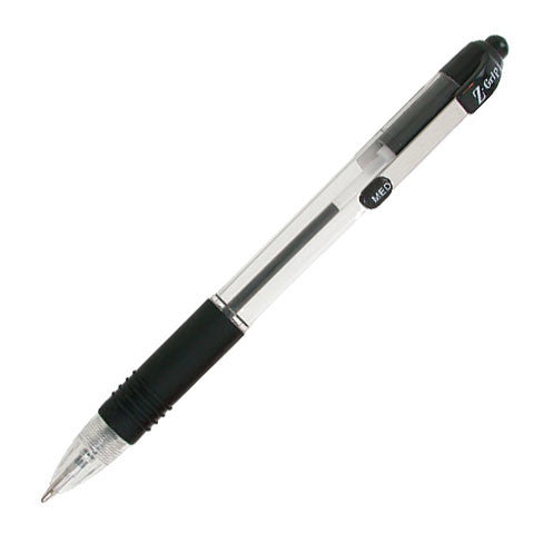Zebra Grip Retractable Ballpoint Pen
