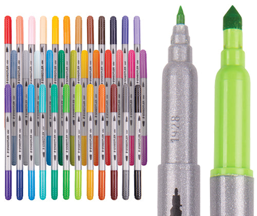 Staedtler 36 Double Ended fibre-tip pens