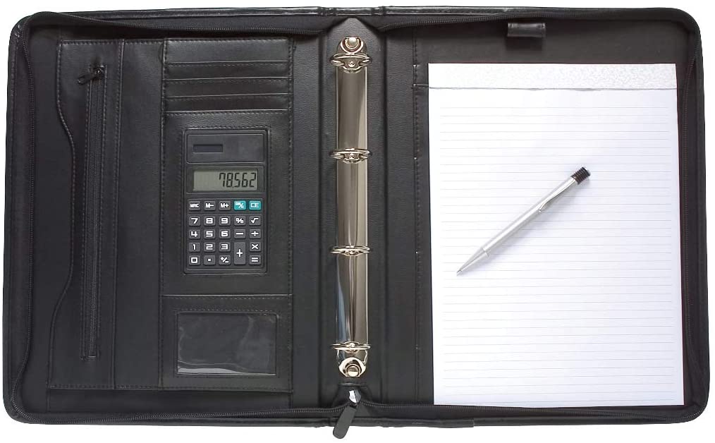 Tiger A4 Deluxe Zipped Folder